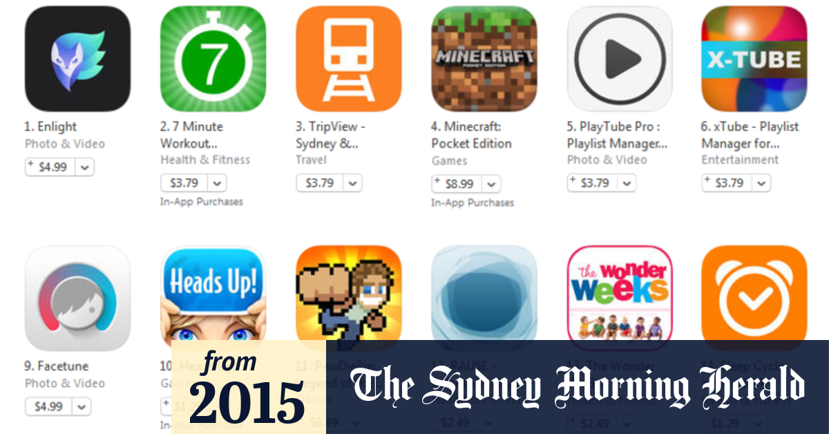 Apple to raise Australian App Store prices by 15 per cent